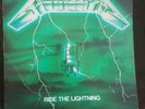 Metallica Ride The Lightning 1984 France Bernett Vinyle