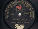1920 President Campaign 78 RPM Record Pathe 22457 Warren G. Harding vs James Cox