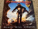 1988 Armored Saint LP - Saints Will Conquer, Live, Metal Blade, VG+/NM