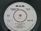 WILSON PICKETT - Let me be your boy. UK MGM demo 45'. Northern soul. 1965. Ex