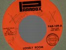 Roy Abernathy Cross Over Soul Rare 45 on Paradox #109, Lonely Room