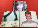 3 x DAVID BOWIE “Aladdin Sane, Lodger, Best Of” Original VINYL LPs All Vinyl EX