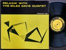 MILES DAVIS Relaxin' LP PRESTIGE PRLP 7129 MONO W.50th John Coltrane Red Garland