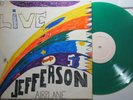 JEFFERSON AIRPLANE LIVE GREEN VINYL TMOQ (?)-HOMEMADE PSYCH ART COVER
