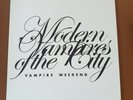 Vampire Weekend MVOTC Hand Screen printed LP