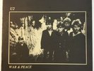 U2 12” VINYL 1983 FAN CLUB RELEASE? ( Research )  “ WAR & PEACE “ VG/EX RARE