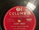 78 Rpm; Billie Holiday ; Gloomy Sunday & Night And Day ; Columbia - 38044