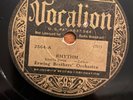 Vocalion 2564 Erwing Brothers Orch RHYTHM super rare 1933 sides V JAZZ 78rpm HOT