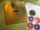 GRAND FUNK We're An American Band LP 1973 Press club vers +4 Stickers sheet gold