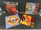 guns n roses 3 lp's plus 1 double lp