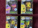 Funko Pop  Alice In Wonderland Black Light Exclusive Set ? 4x