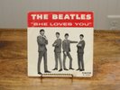 The Beatles 45 record SHE LOVES YOU picture sleeve Swan 1964