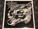 Concrete Sox Your Turn Next LP w Insert Weasel Records COR UK Crust Punk