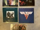 Van Halen Vinyl LP Bundle. 1980s Originals