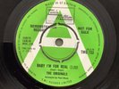 THE ORIGINALS BABY I’M FOR REAL /MOMENT OF TRUTH TAMLA MOTOWN DEMO TMG 733 EX