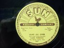 CARL PERKINS - ROCK A BILLY 78rpm SUN #287 - GLAD ALL OVER / LEND ME YOUR COMB