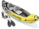 Intex Explorer K2 Kayak 2 Persons Inflatable Canoe Boat + Pump Oars Set | New