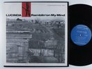 LUCINDA WILLIAMS Ramblin' On My Mind FOLKWAYS LP with insert *