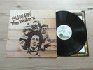 THE WAILERS-BURNIN'- GREAT AUDIO-BOB MARLEY-1st UK PRESS-PINK RIM-VG EX+ LP 1973