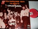 FELA RANSOME-KUTI AND THE AFRICA 70 WITH GINGER BAKER : LIVE LP 1971 HÖR ZU SHZE