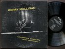 GERRY MULLIGAN California Concerts LP PACIFIC JAZZ PJ LP-1201 DG MONO Zoot Sims
