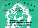 DECCA LXT 2509 UK O/G - RICCI - TCHAIKOVSKY - VIOLIN CONCERTO - SARGENT - EX+