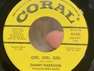RARE Northern Soul 45 Danny Harrison Girl Girl Girl Coral Promo Record VG++