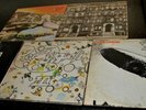 LED ZEPPELIN 5 LP VINYL RECORD ALBUM LOT: DEBUT/III/HOUSES/SONG REMAINS/PHYSICAL