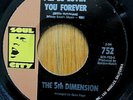 The 5th Dimension I'll Be Lovin' You Forever/Train Keep On Movin' Soul City 1966
