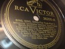 Benny Goodman 78 RPM Victor 36205 Sing, Sing, Sing 12
