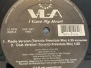 VLA I GAVE MY HEART We Won’t Let Each Other Go 12”  Freestyle VG++