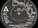 Stevie Wonder Signed, Sealed, Delivered, I'm Yours / Fingertips (Pt. 2) 7