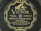 238i.  George Gershwin - Rhapsody in Blue, parts 1&2 (Gershwin) - Victor 35882