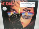Icon - RIGHT BETWEEN THE EYES ( LP ) MegaForce Worldwide 82010-1 Record 1989