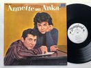 ANNETTE Sings ANKA 1961 JAPAN Disneyland White Label PROMO LP FUNICELLO PAUL