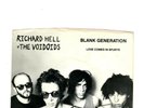 PUNK-RICHARD HELL/VOIDOIDS-BLANK GENERATION-STEREO/MONO-PROMO-SIRE 1003-W/PIC