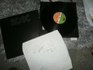 AC/DC Back In Black Embossed Sleeve  A1/B1 k50735 Strawberry Vinyl fully Signed