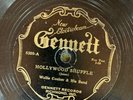 Gennett 6369 Willie Coulter Band HOLLYWOOD SHUFFLE  78 rpm 1928 JAZZ super rare
