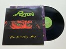 POISON: OPEN UP AND SAY… AHH  NM 1988  METAL LP