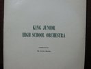 Rare T STARR KING JUNIOR HIGH  (Los Angeles) 1960's ORCHESTRA LP Vinyl Record