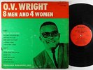 O.V. Wright - 8 Men and 4 Women LP - Backbeat Mono