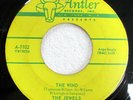 JEWELS 45 The Wind/Pearlie Mae on Antler doo wop VG+ c4088