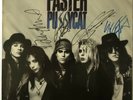 FASTER PUSSYCAT Faster Pussycat 4/5 AUTOGRAPHED vinyl LP