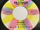 Milk & Cookies: Pushin' / The Time Has Come 45 - Psych Garage
