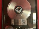 THE CURE- -ORIGINAL AWARD-DISINTEGRATION PLATINUM LP-CD-CASSETE