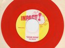 BOB MARLEY  SUGAR SUGAR /DON'T ROCK MY BOAT US IMPACT  RED VINYL  REGGAE