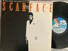 SCARFACE - ORIGINAL US MCA SOUNDTRACK LP vinyl record moroder PROMO STAMP movie