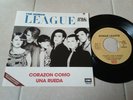 THE HUMAN LEAGUE CORAZON COMO RUEDA mexico single 7 single promo mexican EMI