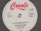 COSMIC DISCO / SYNTH -- THE WARLORD -  ALPHA AND OMEGA   -- UK  7