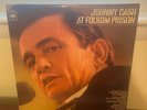 Jonny Cash  At Folsom Prison & Greatest Hits Vinyl LP Record 